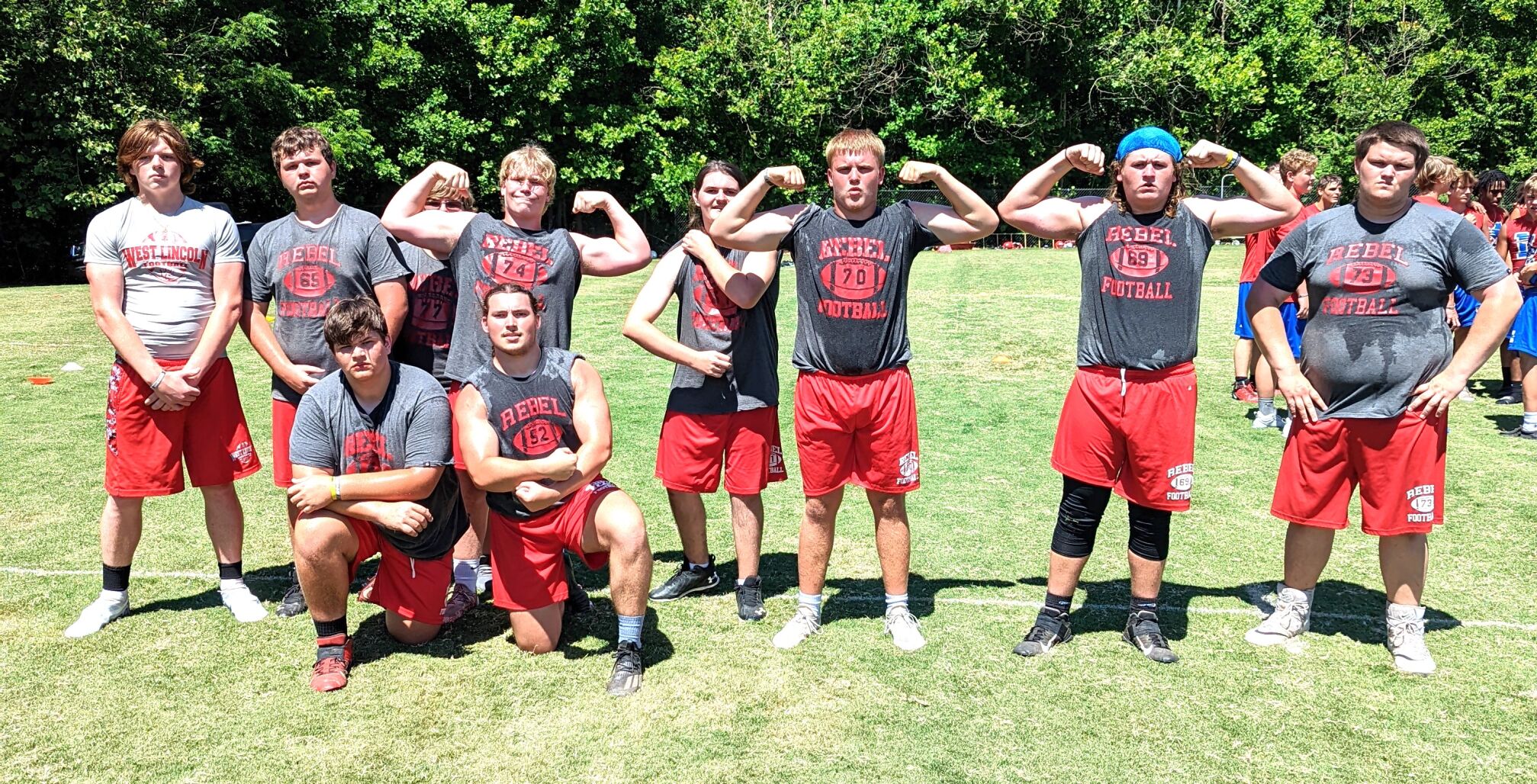 West Lincoln linemen grade high